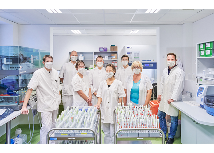 Corona-PCR im IMD Labor Oderland - Eine Bilderstrecke