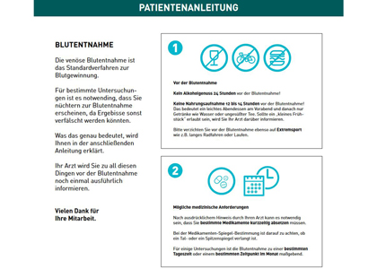 Patientenanleitungen