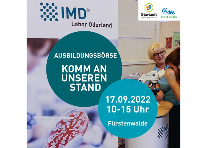 Ausbildungsmesse Startzeit in Fürstenwalde - Wir sind dabei