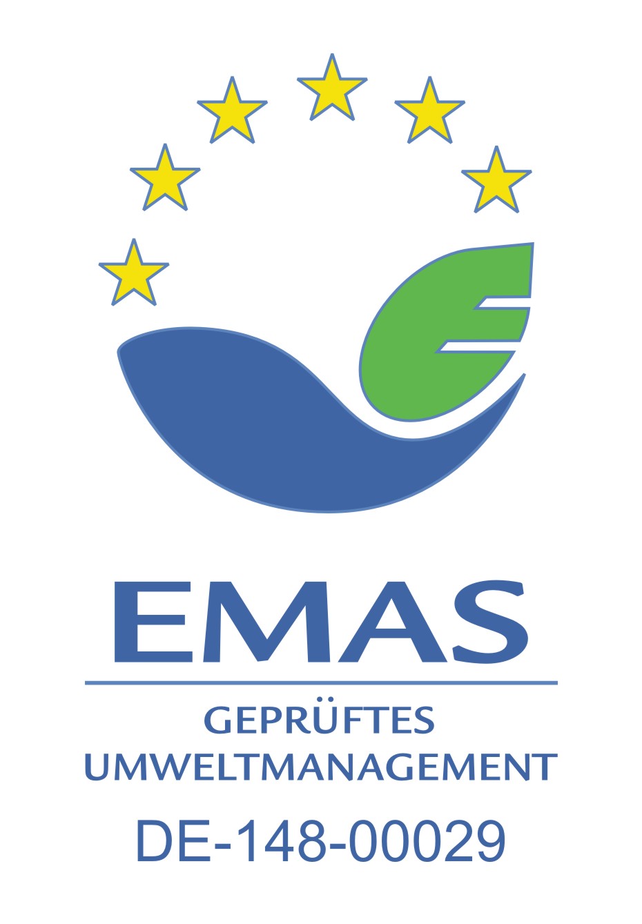 EMAS-Logo geprüftes Umweltmanagement